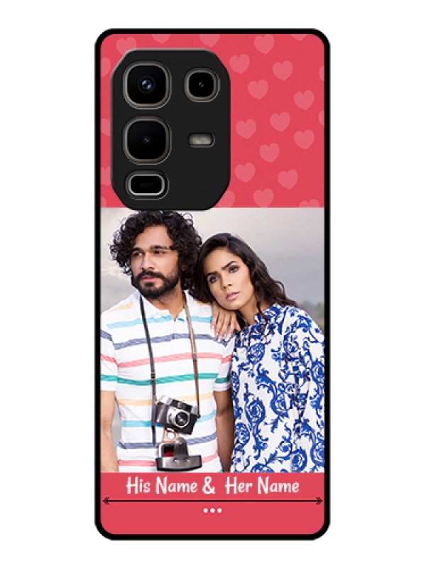 Custom Infinix Note 50s 5G Custom Metal Phone Case - Simple Love Design