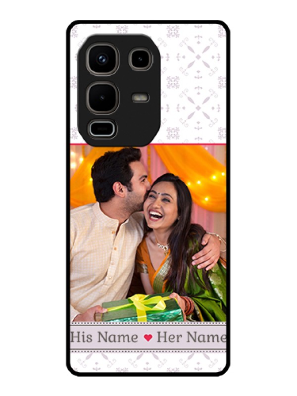 Custom Infinix Note 50s 5G Custom Metal Phone Case - With Photo And Ethnic Design