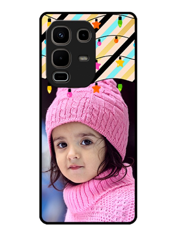 Custom Infinix Note 50s 5G Custom Metal Phone Case - Lights Hanging Design