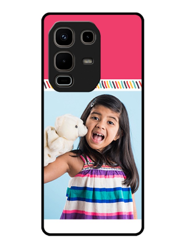 Custom Infinix Note 50s 5G Custom Metal Phone Case - Line Art Design