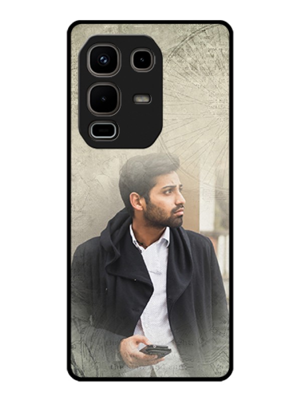 Custom Infinix Note 50s 5G Custom Metal Phone Case - With Vintage Design