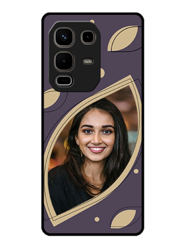 Custom Infinix Note 50s 5G Custom Metal Phone Case - Falling Leaf Design