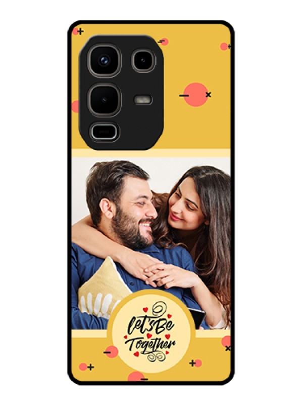 Custom Infinix Note 50s 5G Custom Metal Phone Case - Lets Be Together Design