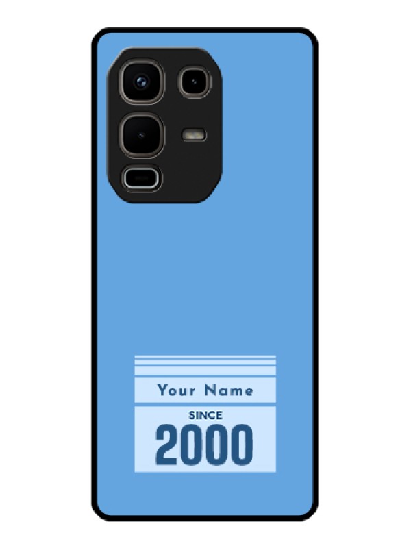 Custom Infinix Note 50s 5G Custom Metal Phone Case - Custom Year Of Birth Design