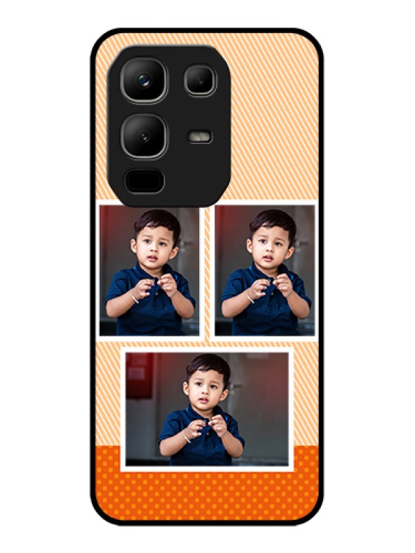 Custom Infinix Note 50x 5G Custom Metal Phone Case - Bulk Photos Upload Design