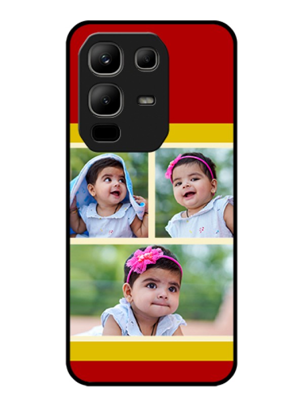 Custom Infinix Note 50x 5G Custom Metal Phone Case - Multiple Pic Upload Design