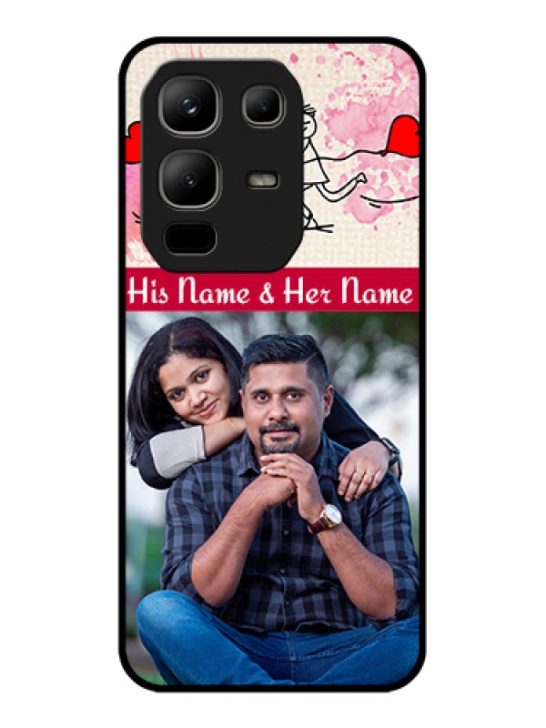 Custom Infinix Note 50x 5G Custom Metal Phone Case - You And Me Case Design