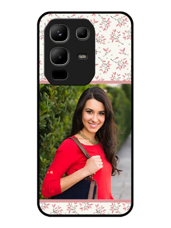 Custom Infinix Note 50x 5G Custom Metal Phone Case - Stunning Floral Design