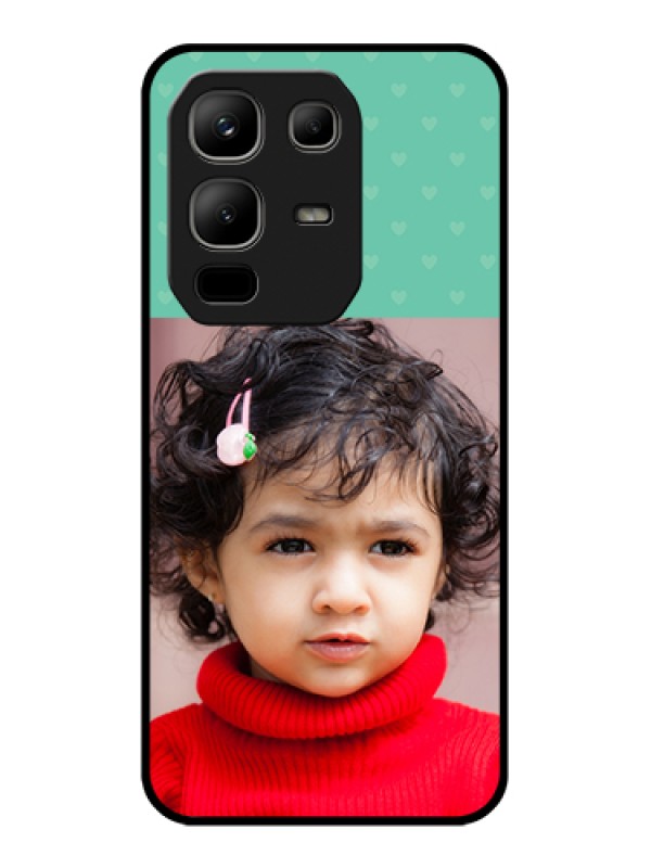 Custom Infinix Note 50x 5G Custom Metal Phone Case - Lovers Picture Design