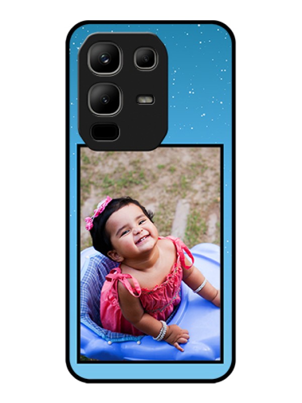 Custom Infinix Note 50x 5G Custom Metal Phone Case - Wave Pattern Colorful Design