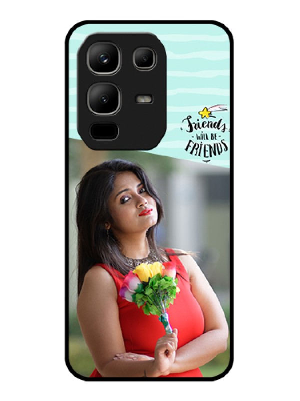 Custom Infinix Note 50x 5G Custom Metal Phone Case - Friends Picture Icon Design