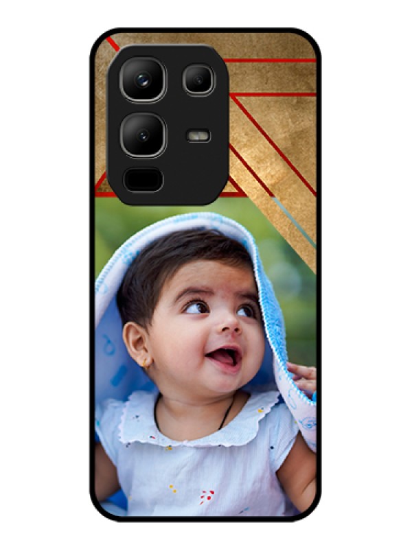 Custom Infinix Note 50x 5G Custom Metal Phone Case - Gradient Abstract Texture Design