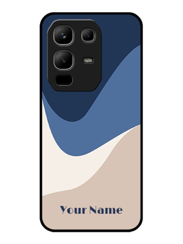 Custom Infinix Note 50x 5G Custom Metal Phone Case - Abstract Drip Art Design