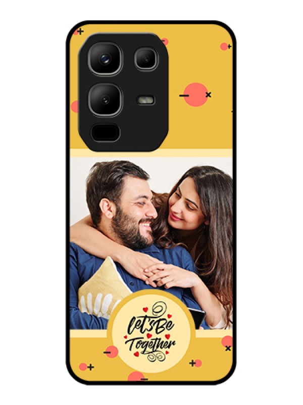 Custom Infinix Note 50x 5G Custom Metal Phone Case - Lets Be Together Design