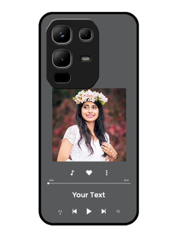 Custom Infinix Note 50x 5G Custom Metal Phone Case - Play The Music Design