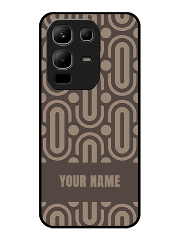 Custom Infinix Note 50x 5G Custom Metal Phone Case - Captivating Zero Pattern Design