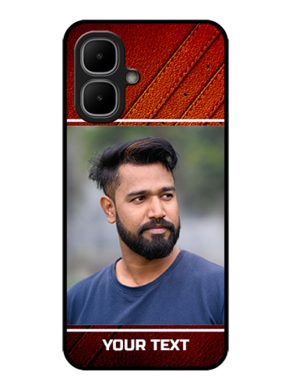 Custom Infinix Smart 10 Custom Metal Phone Case - Leather Phone Case Design