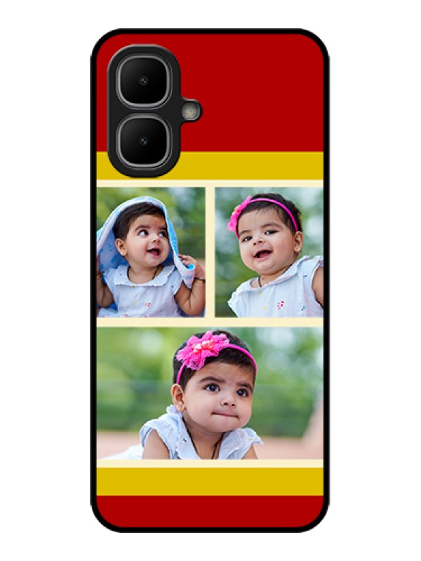 Custom Infinix Smart 10 Custom Metal Phone Case - Multiple Pic Upload Design