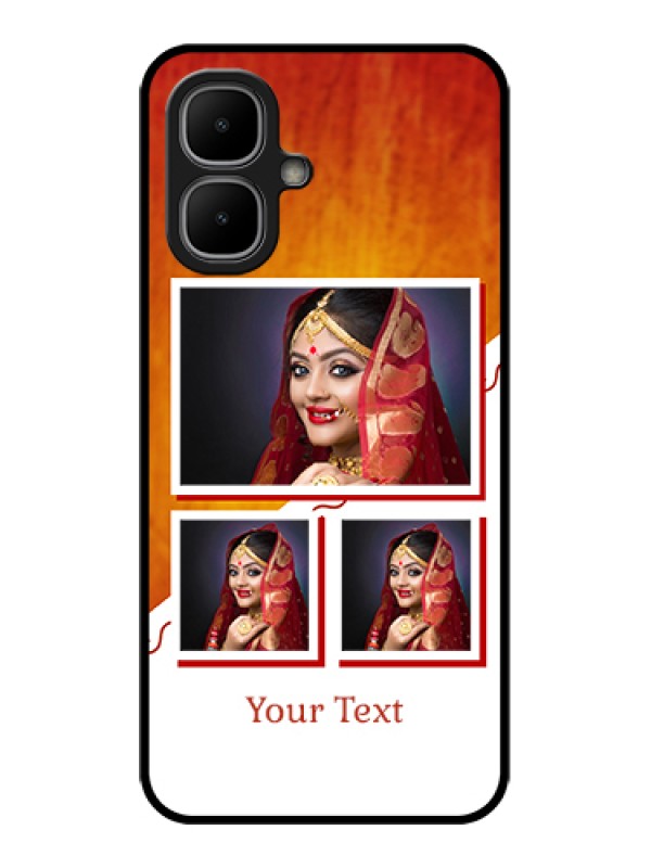 Custom Infinix Smart 10 Custom Metal Phone Case - Wedding Memories Design