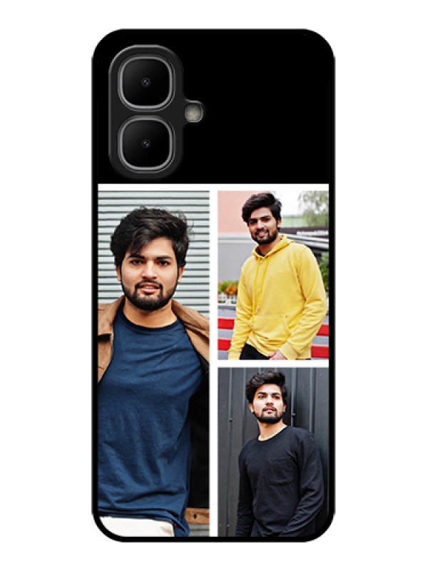 Custom Infinix Smart 10 Custom Metal Phone Case - Upload Multiple Picture Design