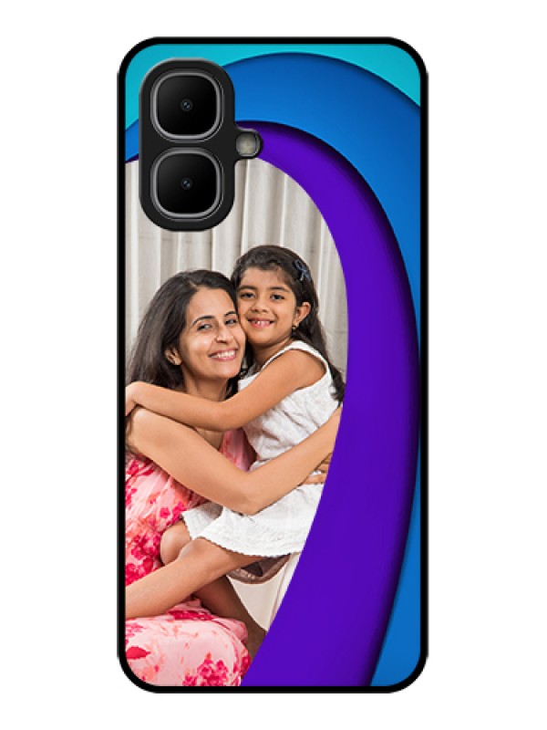 Custom Infinix Smart 10 Custom Metal Phone Case - Simple Pattern Design