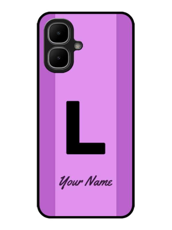 Custom Infinix Smart 10 Custom Metal Phone Case - Tricolor Custom Text Design