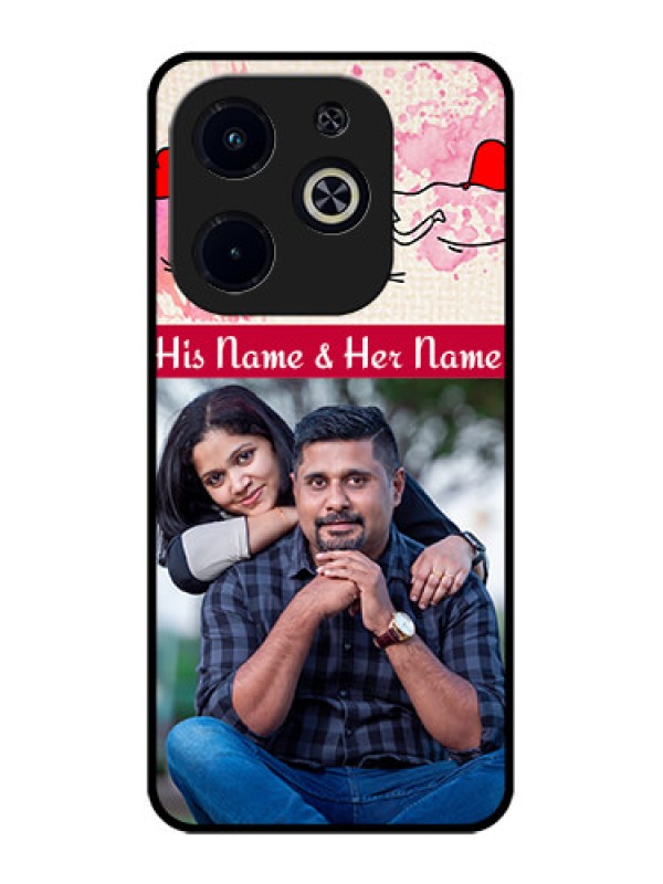 Custom Infinix Smart 8 HD Custom Metal Phone Case - You And Me Case Design