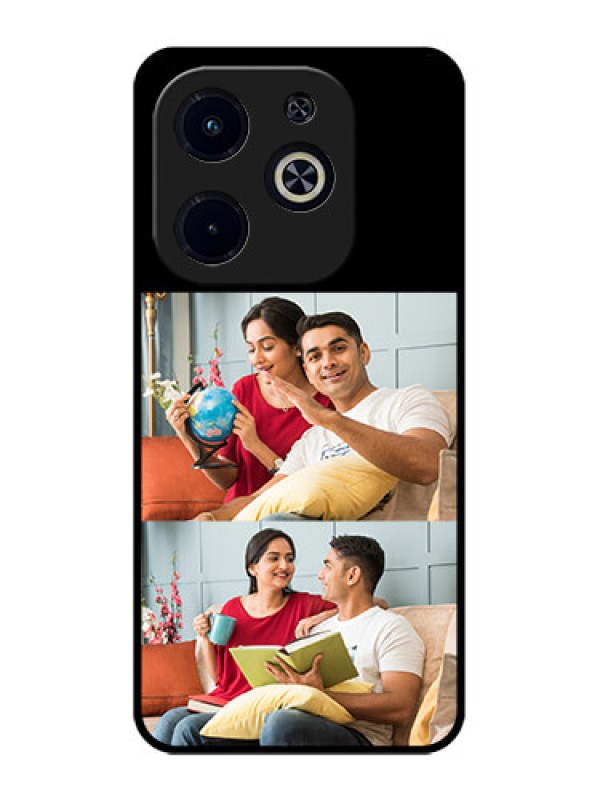 Custom Infinix Smart 8 HD Custom Metal Phone Case - 2 Images Design