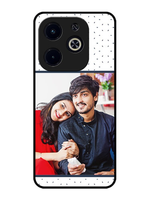 Custom Infinix Smart 8 Plus Custom Metal Phone Case - Premium Dot Design