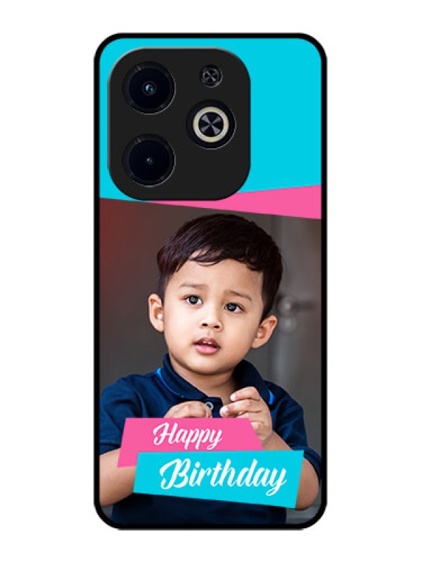 Custom Infinix Smart 8 Plus Custom Metal Phone Case - Image Holder With 2 Color Design