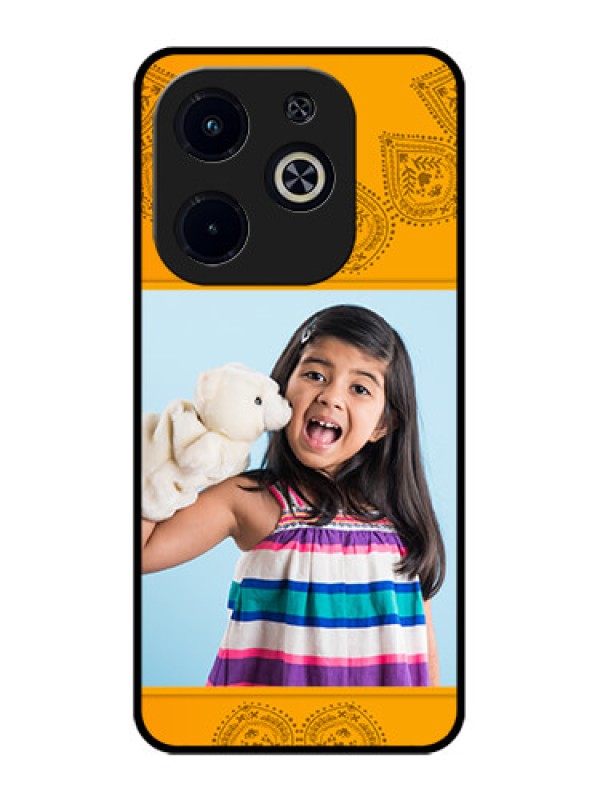 Custom Infinix Smart 8 Plus Custom Metal Phone Case - Photo Wedding Design