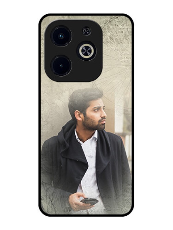 Custom Infinix Smart 8 Plus Custom Metal Phone Case - With Vintage Design