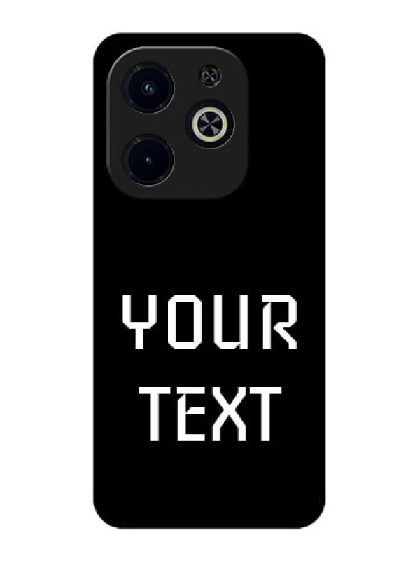 Custom Infinix Smart 8 Plus Custom Metal Phone Case - Your Name Design