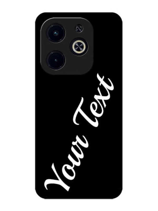 Custom Infinix Smart 8 Plus Custom Metal Phone Case - With Your Name Design