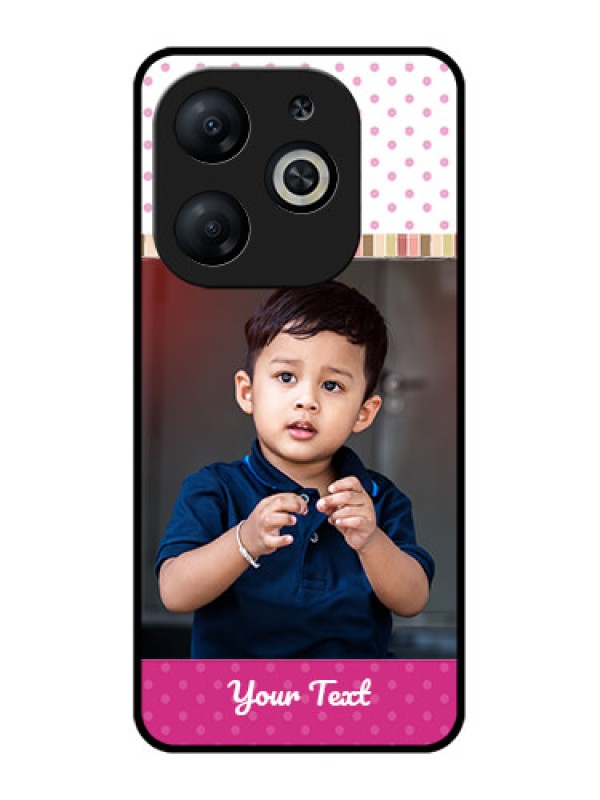 Custom Infinix Smart 8 Custom Metal Phone CaseCute Girls Cover Design