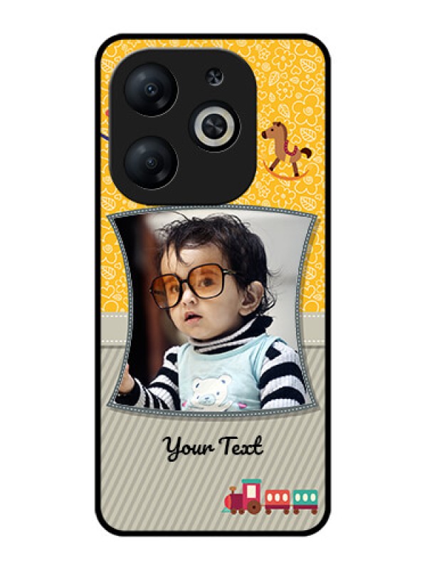 Custom Infinix Smart 8 Custom Metal Phone CaseBaby Picture Upload Design