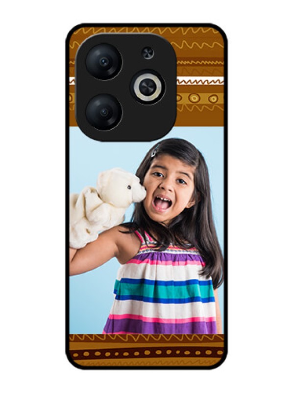 Custom Infinix Smart 8 Custom Metal Phone CaseFriends Picture Upload Design