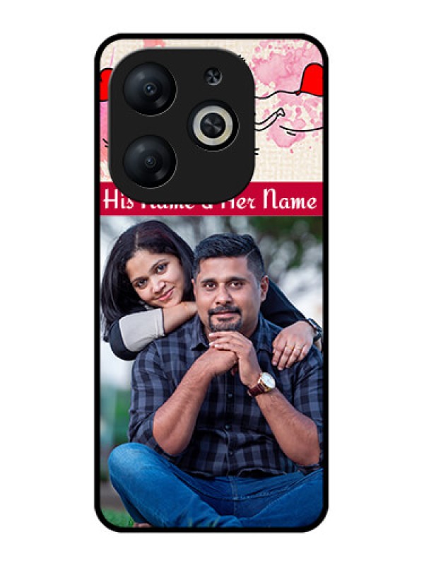 Custom Infinix Smart 8 Custom Metal Phone CaseYou And Me Case Design