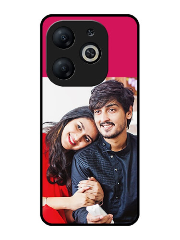 Custom Infinix Smart 8 Custom Metal Phone CaseAnniversary Cover Design