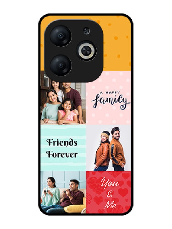 Custom Infinix Smart 8 Custom Metal Phone CaseImages With Quotes Design