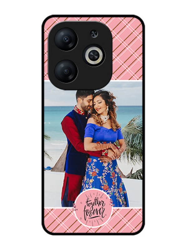 Custom Infinix Smart 8 Custom Metal Phone CaseTogether Forever Design