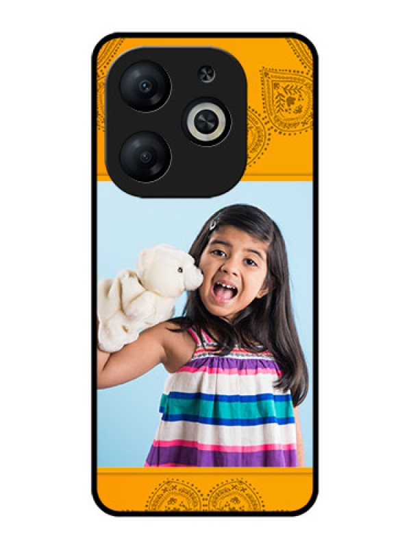 Custom Infinix Smart 8 Custom Metal Phone CasePhoto Wedding Design