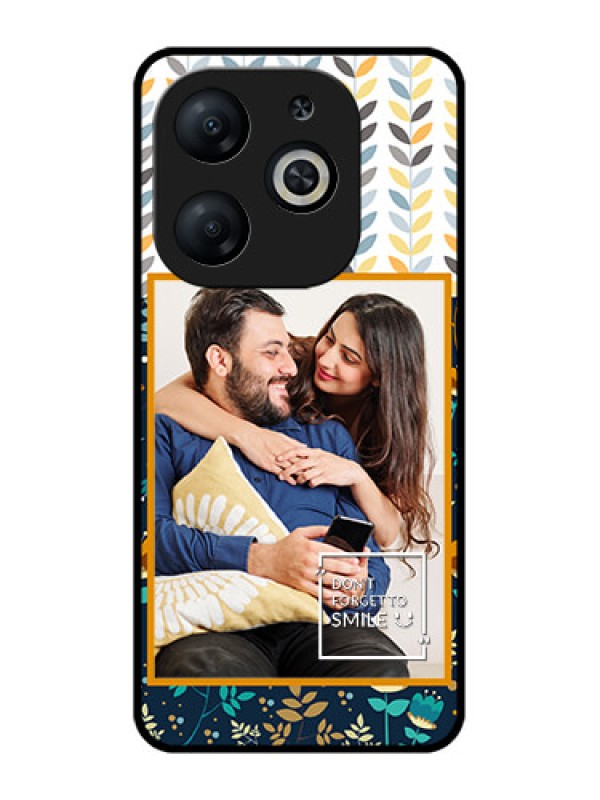 Custom Infinix Smart 8 Custom Metal Phone CasePattern Design