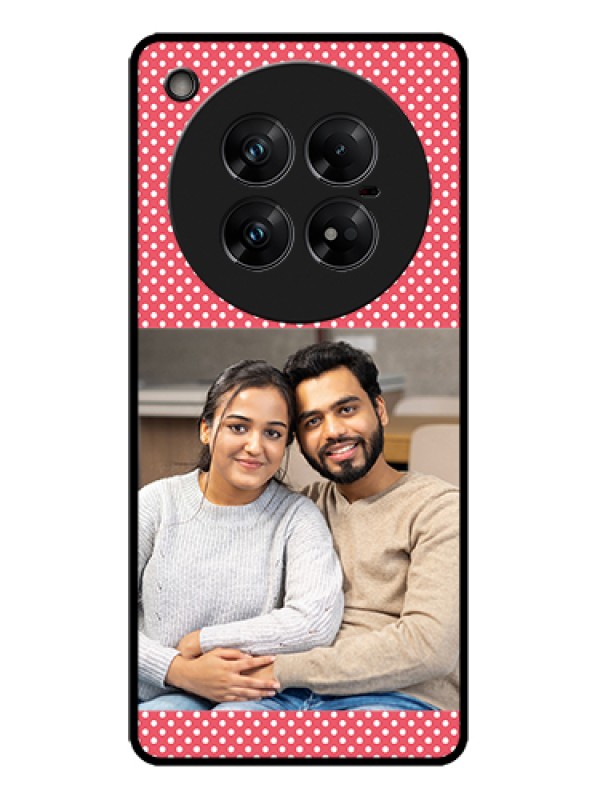 Custom Infinix Zero 40 5G Custom Metal Phone Case - White Dotted Design