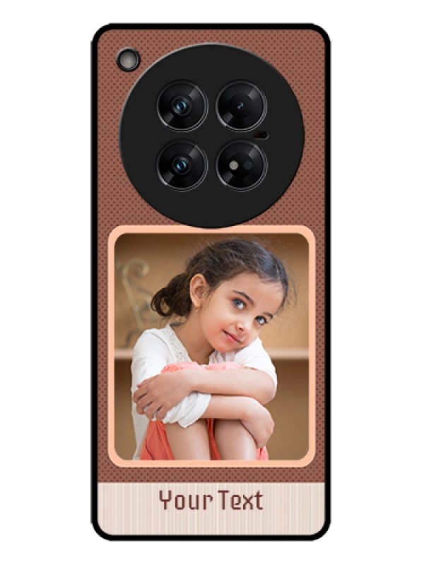 Custom Infinix Zero 40 5G Custom Metal Phone Case - Simple Pic Upload Design