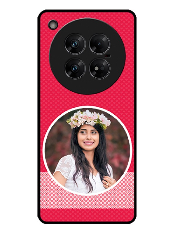 Custom Infinix Zero 40 5G Custom Metal Phone Case - Pink Color Pattern Design