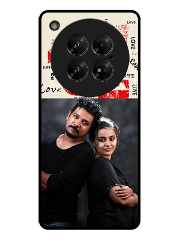 Custom Infinix Zero 40 5G Custom Metal Phone Case - Trendy Love Design Case