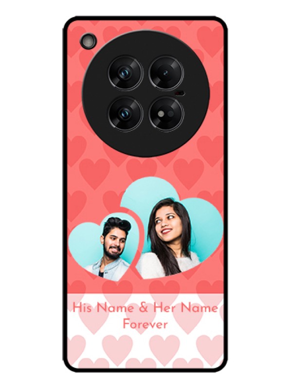 Custom Infinix Zero 40 5G Custom Metal Phone Case - Couple Pic Upload Design