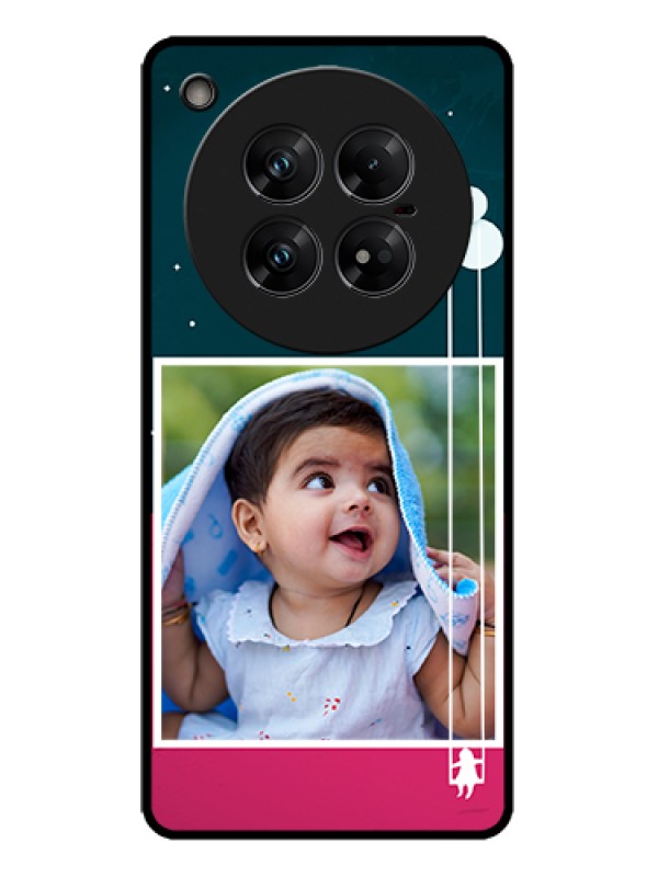 Custom Infinix Zero 40 5G Custom Metal Phone Case - Cute Girl With Cloud Design