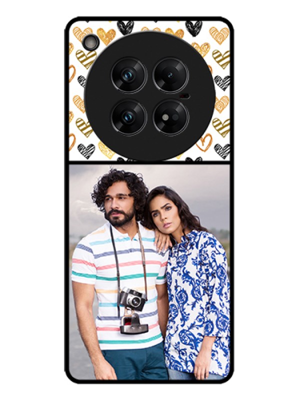 Custom Infinix Zero 40 5G Custom Metal Phone Case - Love Symbol Design